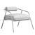 Modern Cyrus Chair in Corona Render 3D model small image 5