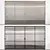 Sliding Doors with Textured Glass 3D model small image 8