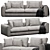Modern Stylish Sofa Render Model 3D model small image 2