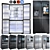 Samsung Fridge Bundle Set 3D model small image 1