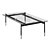 Karol Glass Coffee Table Black Gloss 3D model small image 4