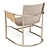 Luxury Comfort Lounge Chair 3D model small image 5