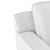 Stardell Cream Leather Armchair 3D model small image 2