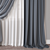 Modern Rendered Curtain Model 3D model small image 2