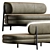 Modern Elegance: Lars Sofa 3D model small image 2