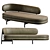 Modern Elegance: Lars Sofa 3D model small image 3