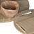 Stone Mortar & Pestle Set 3D model small image 4