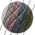 Seamless Stitched Fabric Materials 3D model small image 1