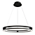 Grace LED Ring Chandelier, 20 3D model small image 1