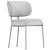 Mid-Century Dining Chair Set 3D model small image 3