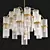 Ritz Crystall Grape Chandelier 3D model small image 2