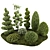 Outdoor Greenery Collection 3D model small image 2