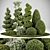 Outdoor Greenery Collection 3D model small image 9