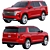 Title: 2022 Chevrolet Tahoe High Country 3D model small image 1