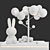 Luminous Bubble Tree Display 3D model small image 11