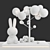 Luminous Bubble Tree Display 3D model small image 13