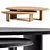The VESTRY Nesting Tables - Maiden Home 3D model small image 1