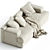 Modern Italian Design Sofa 192 3D model small image 2