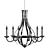 2020 KINK Light 4035/6 Chandelier 3D model small image 3
