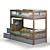 Classic Two-Tiered Bed "Tubi 3D model small image 4