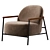 Modern Sejour Lounge Chair Design 3D model small image 3