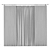 Sheer Curtain 128 - Elegant Touch 3D model small image 4