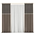 Sheer Curtain Panel 130 3D model small image 1