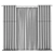 Sheer Curtain Panel 130 3D model small image 5