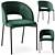 Chic K455 Halmar Chair 3D model small image 2