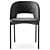 Chic K455 Halmar Chair 3D model small image 5