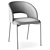 Chic K455 Halmar Chair 3D model small image 7