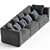 Elegant 3-Seater Cassina Sofa 3D model small image 2