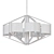 Elegant Golden Chandelier 3162 3D model small image 2