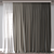 Luxe Window Curtain, 3D Model 3D model small image 1