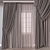 Versatile 3D Curtain Model 3D model small image 1