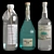 Gin Bottle Set Collection 01 3D model small image 5