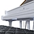 Elegant 2015 Steinway White Grand Piano 3D model small image 5