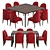 Elegant Ames Chair & Homey Table 3D model small image 3