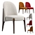 Modern Ames Dining Chair in 3D 3D model small image 1