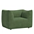 Sleek LE BAMBOLE Armchair Design 3D model small image 6