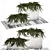 Urban Oasis Planter Collection 3D model small image 1