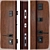 Paradise Metal Entry Door, Abvehr 3D model small image 2