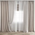 Polygonal Curtain Model Archive 3D model small image 5