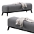 Elegant Lincoln Bench by Dantone 3D model small image 2