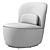 Modern Light Armchair by Dantone 3D model small image 6