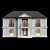 Classic Compact House Option 3D model small image 4