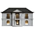 Classic Compact House Option 3D model small image 8