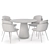 Asteria Dining Set - Modern Elegance 3D model small image 4