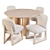 Bling Bling Dining Set: Franceschini x CB2 3D model small image 1