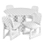 Bling Bling Dining Set: Franceschini x CB2 3D model small image 4